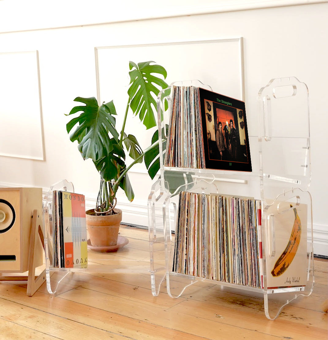 Acrylic Vinyl Record Stand